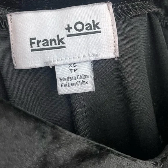 Frank & Oak Velvet Wide Leg Jumpsuit - Picture 3 of 6